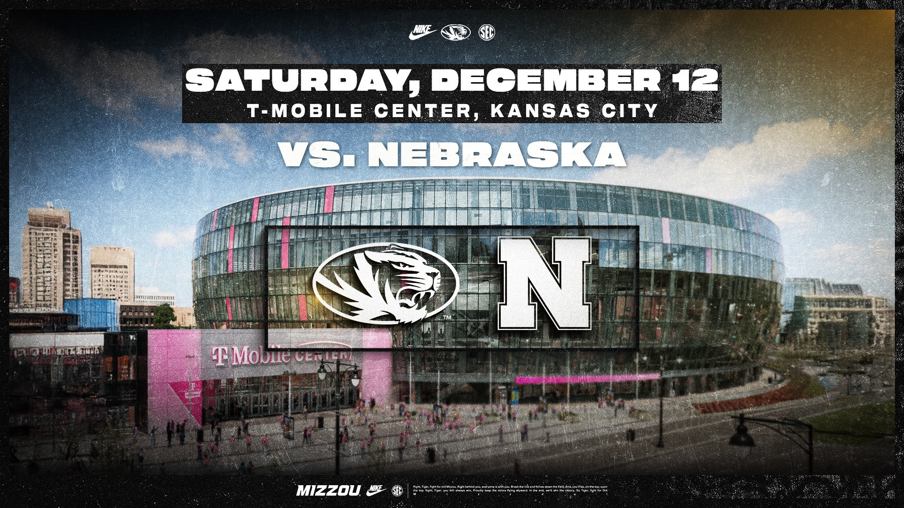 MBB vs. Nebraska on Dec. 12