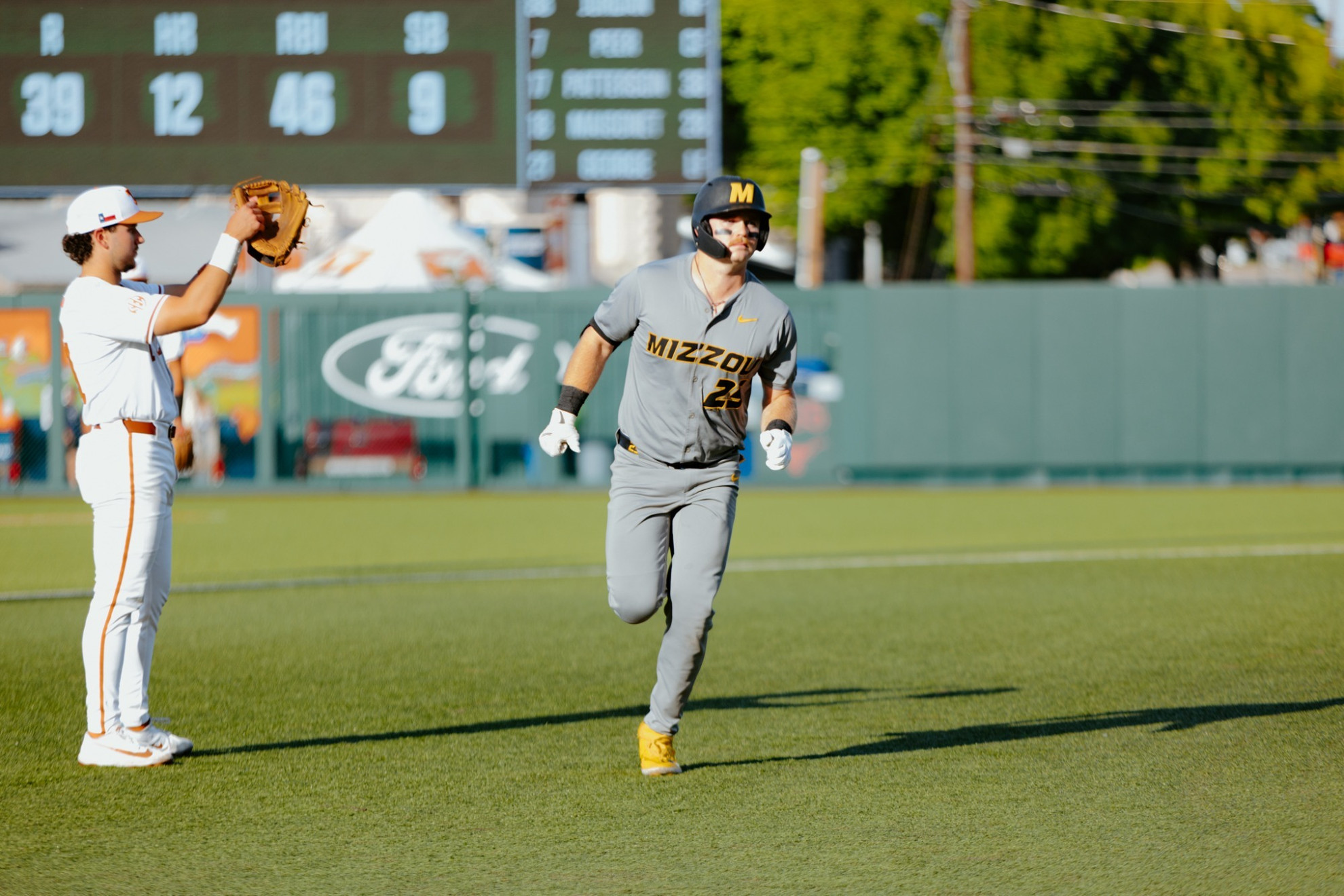 Jase Woita slugged his 12th HR of the season to lead off the game at No. 6 Texas on May 14, 2026
