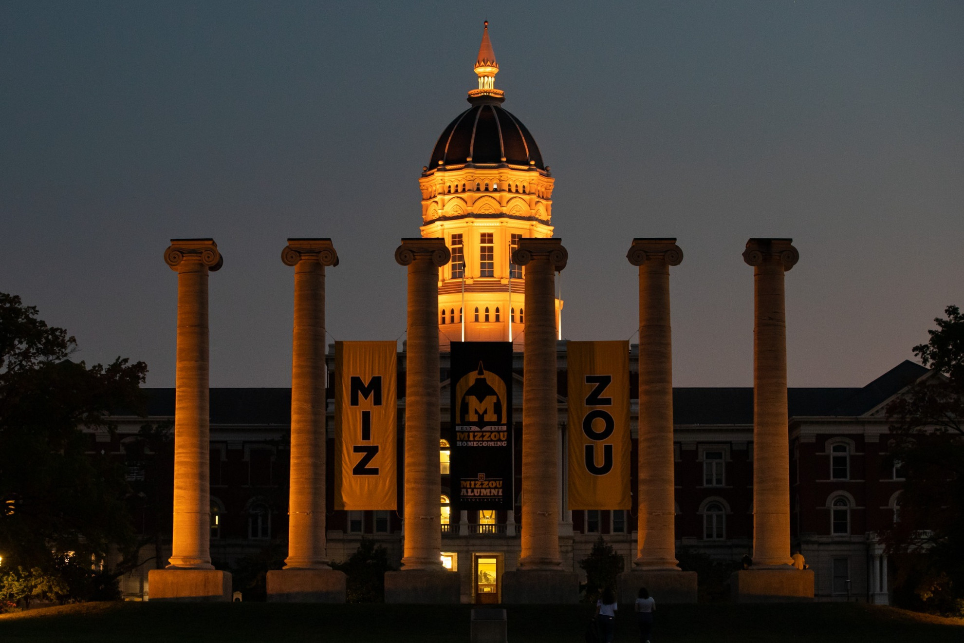 Columns at Night